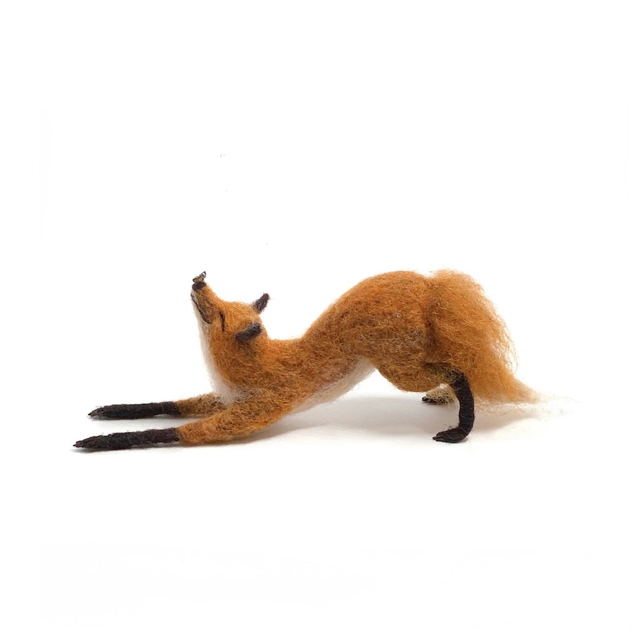 3D Needle Felting Animals - Fiber Arts on 4th